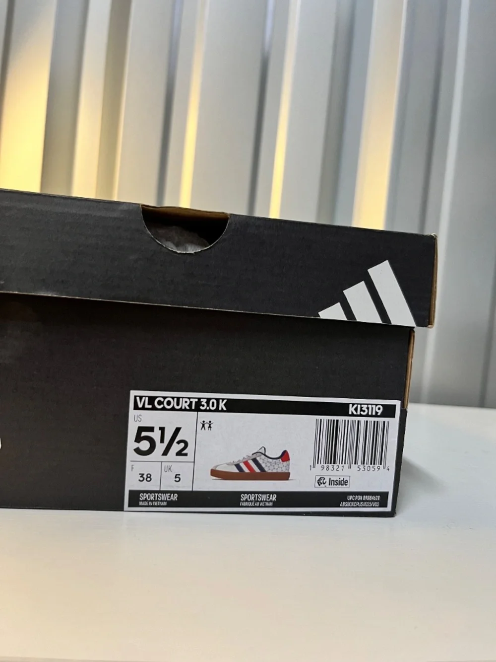Adidas VL Court 3.0 Red White & Blue